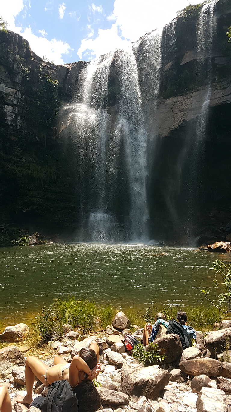 Cachoeira do Cordovil na época com volume de água elevado