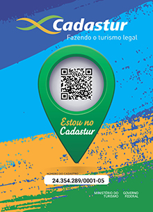 Cadastur seal — Chapada Veadeiros Guide