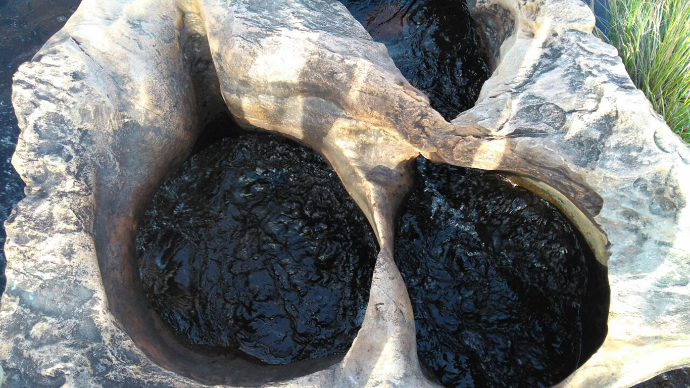 vale de marte no complexo de cachoeiras do rio da prata na chapada dos Veadeiros